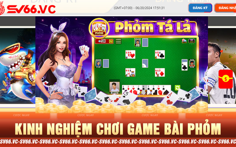 kinh nghiệm chơi game bài phỏm